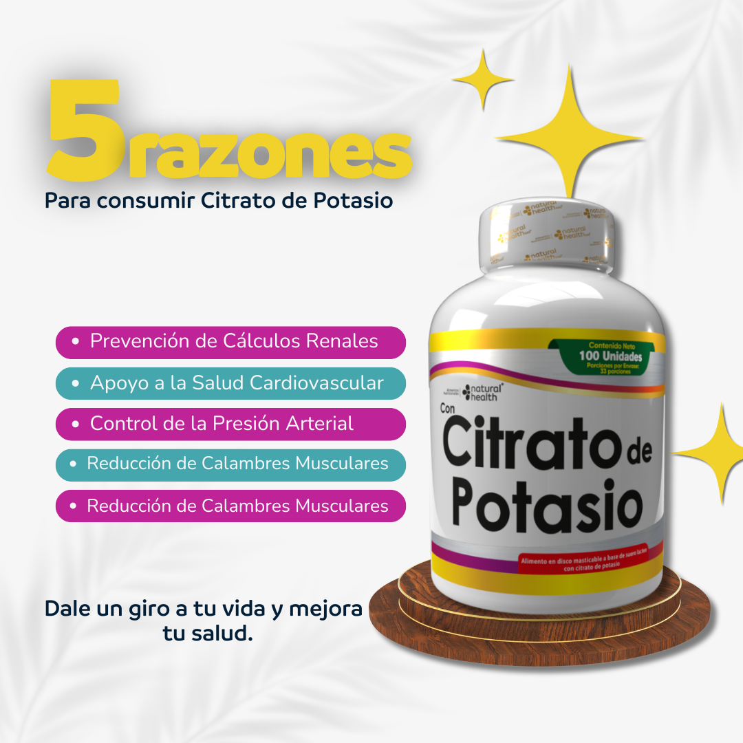 Miniatura 2 de Citrato De Potasio X 100 Unidades